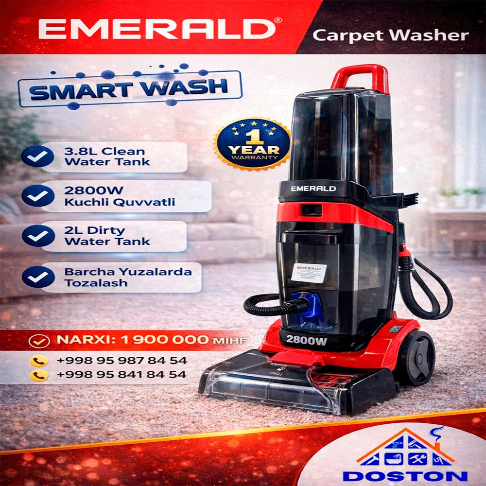 EMERALD SMART WASH Gilam yuvish apparati